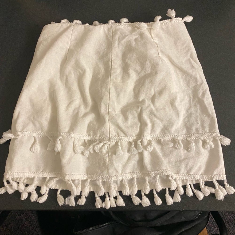 Fun frilly fitted skirt